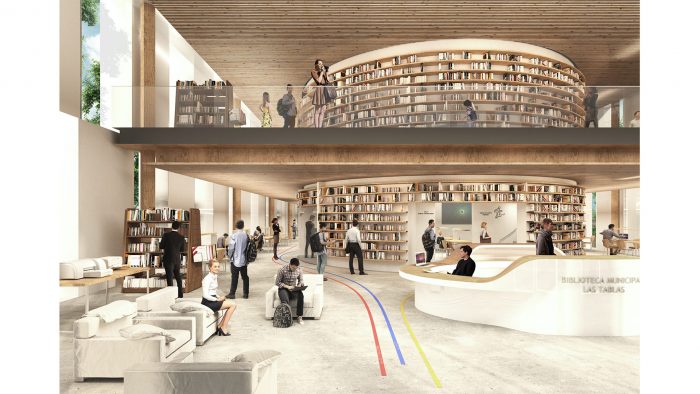 Arco 21 Arquitectura "Biblioteca Municipal Las Tablas"