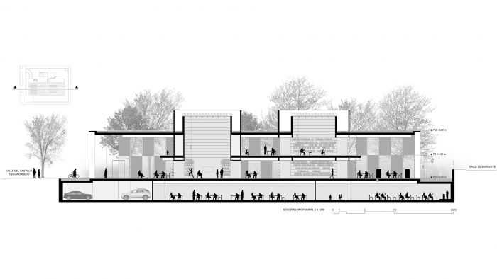 Arco 21 Arquitectura "Biblioteca Municipal Las Tablas"